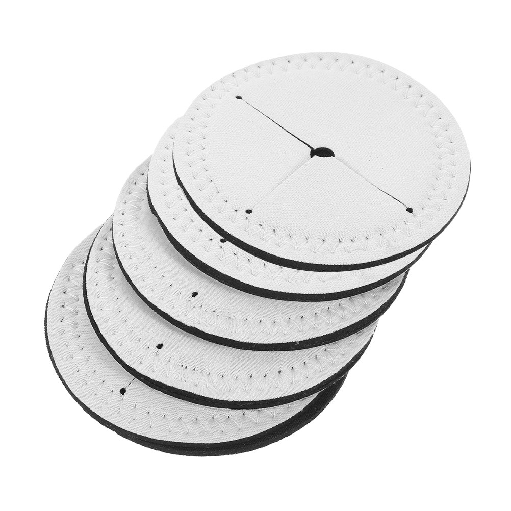 Coaster Sublimation Blank - 5Pcs White Blank Round Drink Coasters