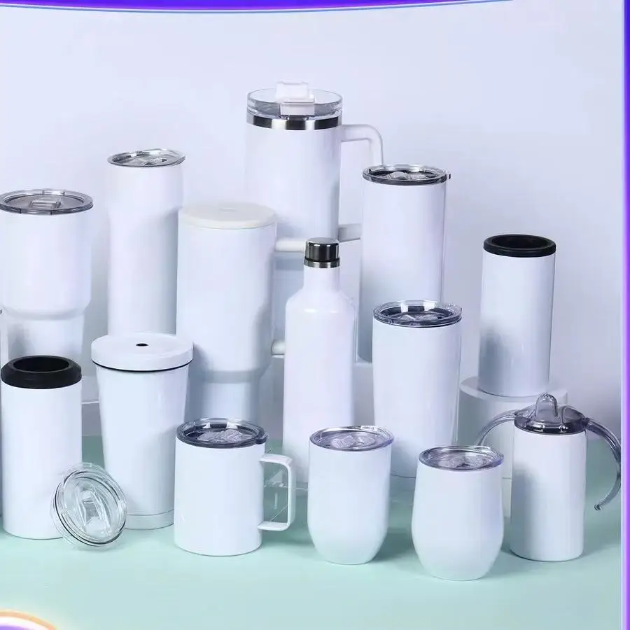 Water Bottle Blank - Sublimation Blank Cup 6oz/30oz Stainless Steel