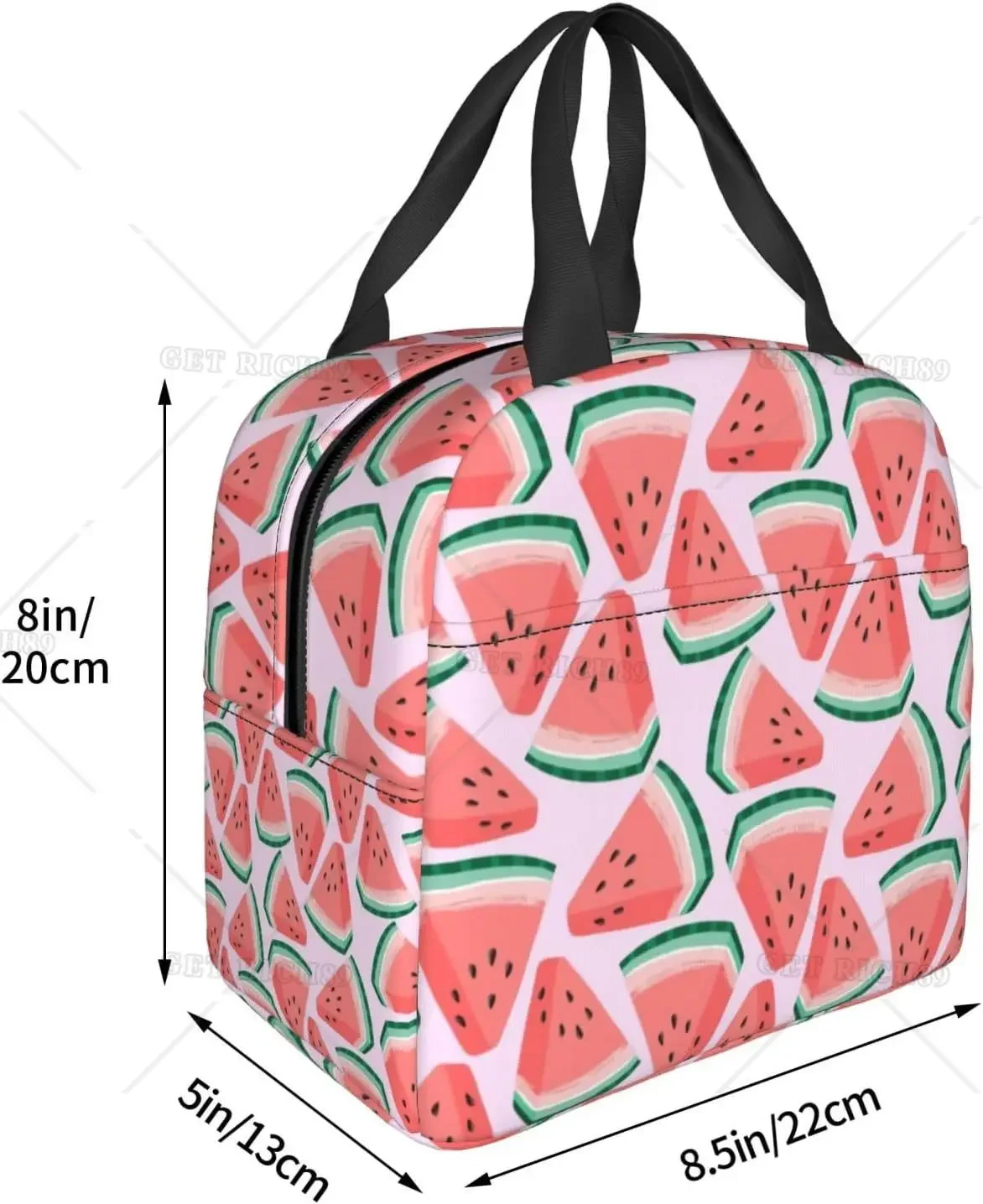 Cartoon Watermelon Cherry and  - огляд і ціна Tote Bag Sublimation