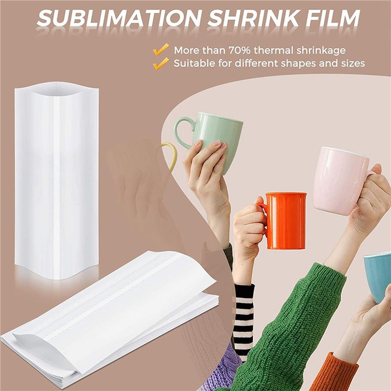 ABXF-280Pcs Sublimation Shrink - огляд і ціна Sublimation Mug White