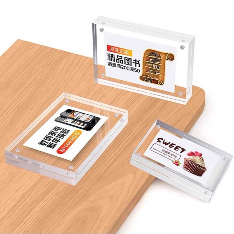 90x55mm Magnetic Acrylic Price - огляд і ціна Photo Acrylic Block