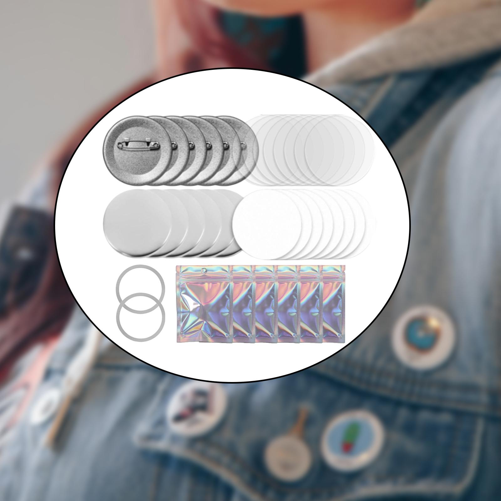 Button Badge Kit Metal Blank B - огляд і ціна Button Badge Blank