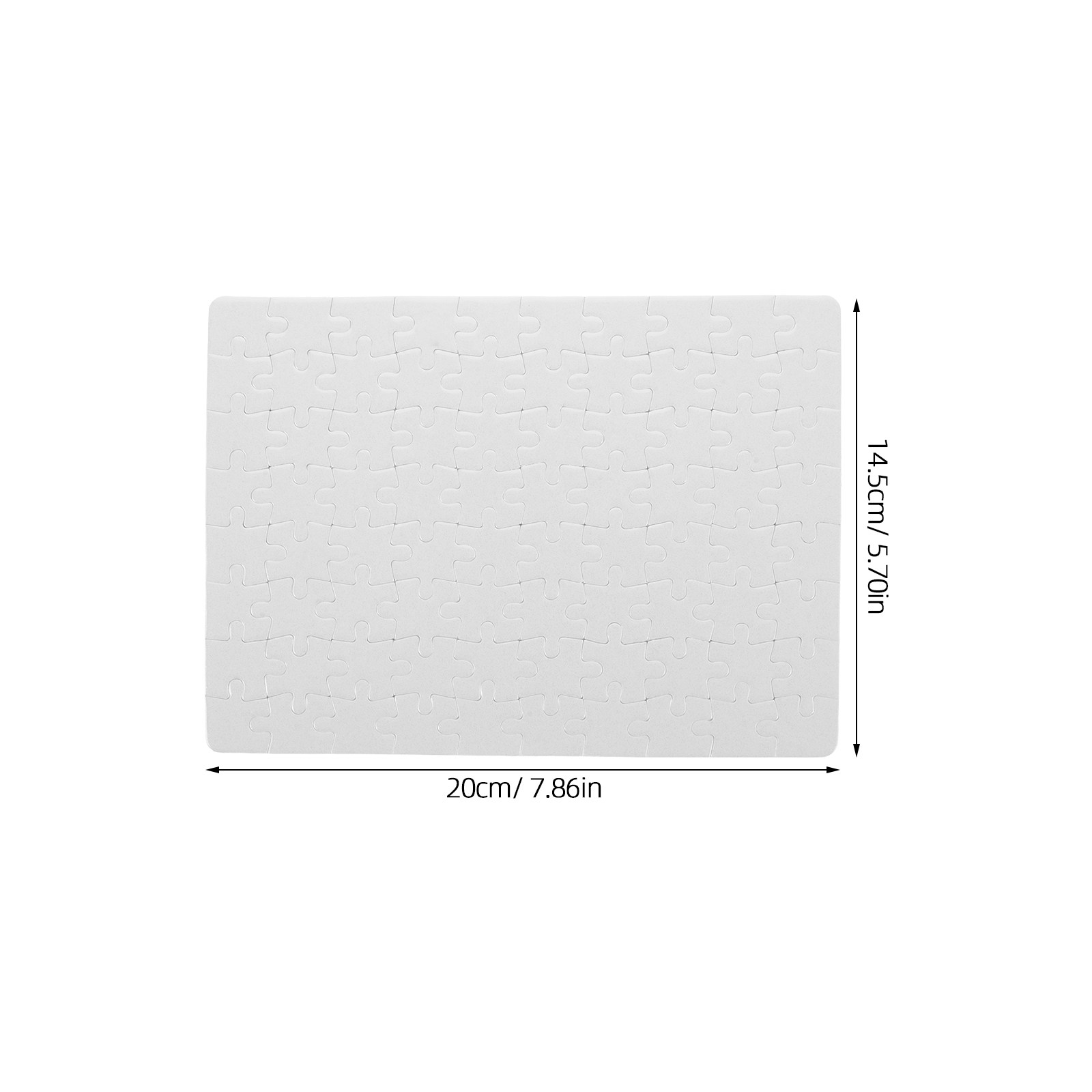 4Sheets White Jigsaw Puzzle Bl - огляд і ціна Puzzle Blank White