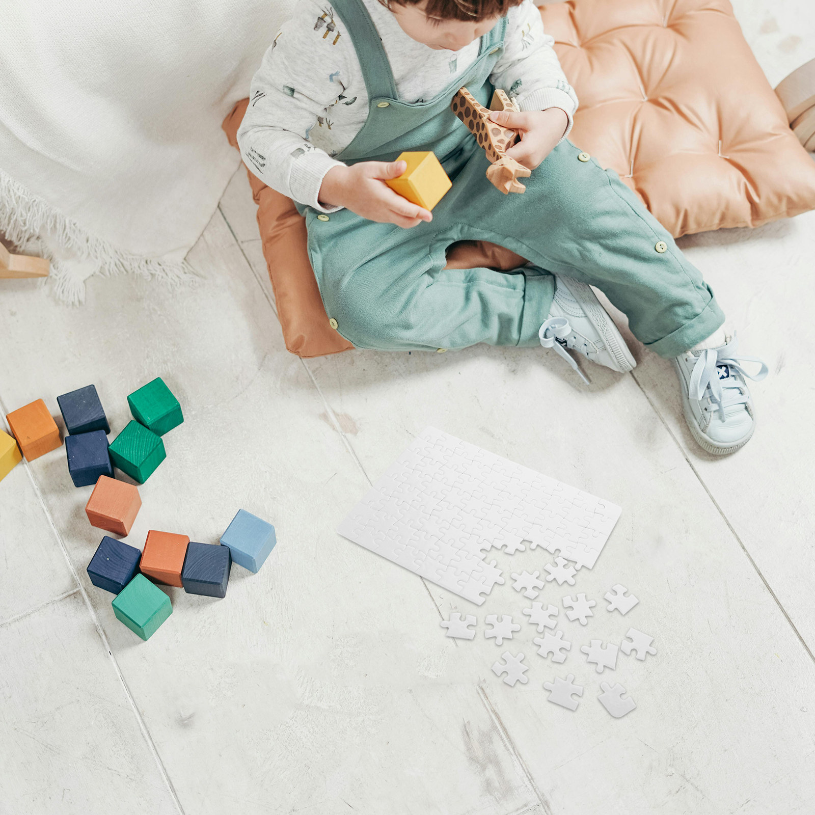 4Sheets Sublimation Blank Puzz - огляд і ціна Puzzle Blank White