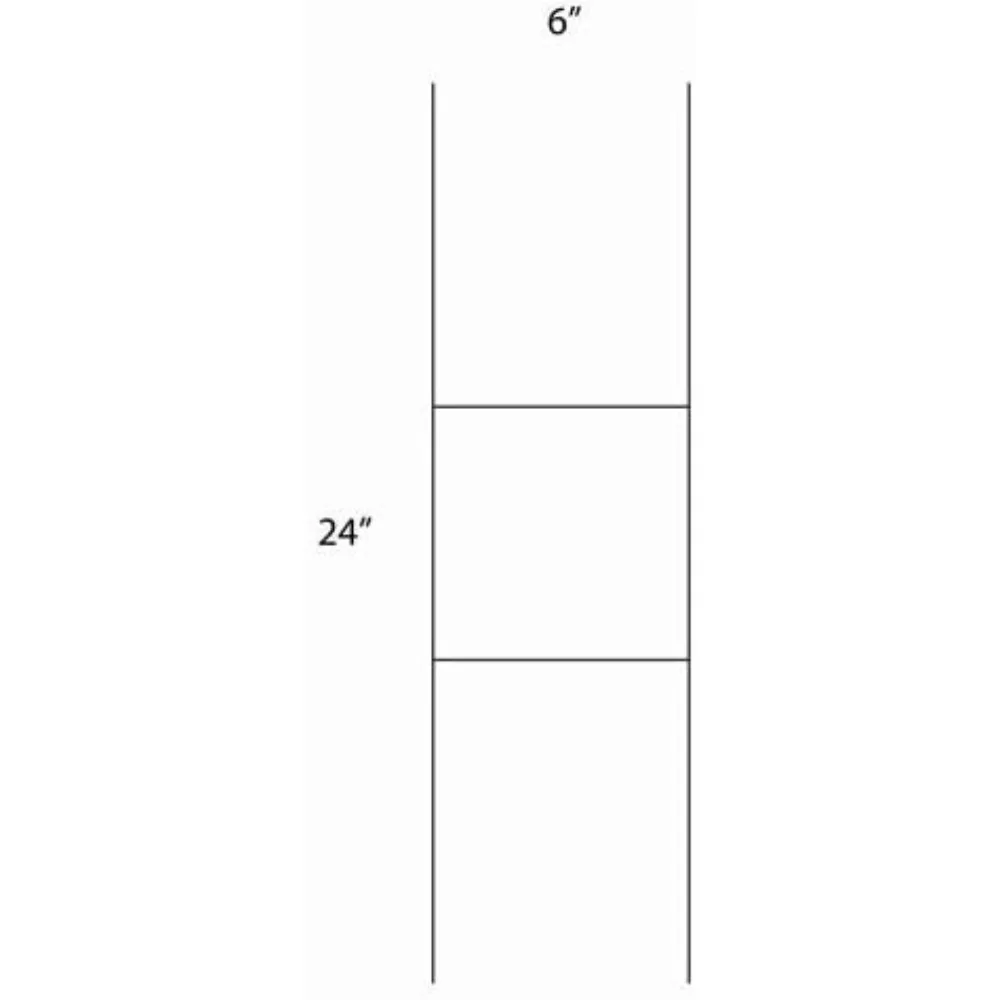 Fifty Pack Blank Yard Signs, I - огляд і ціна Yard Sign Blank