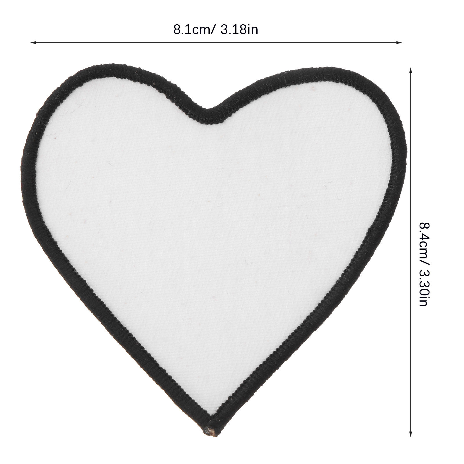 10Pcs Blank Sublimation Patche - огляд і ціна Hat Sublimation Blank