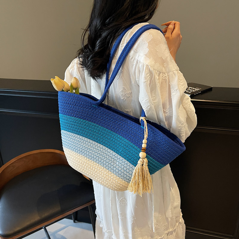 Cotton Rope Woven Design Shoul - огляд і ціна Tote Bag Sublimation