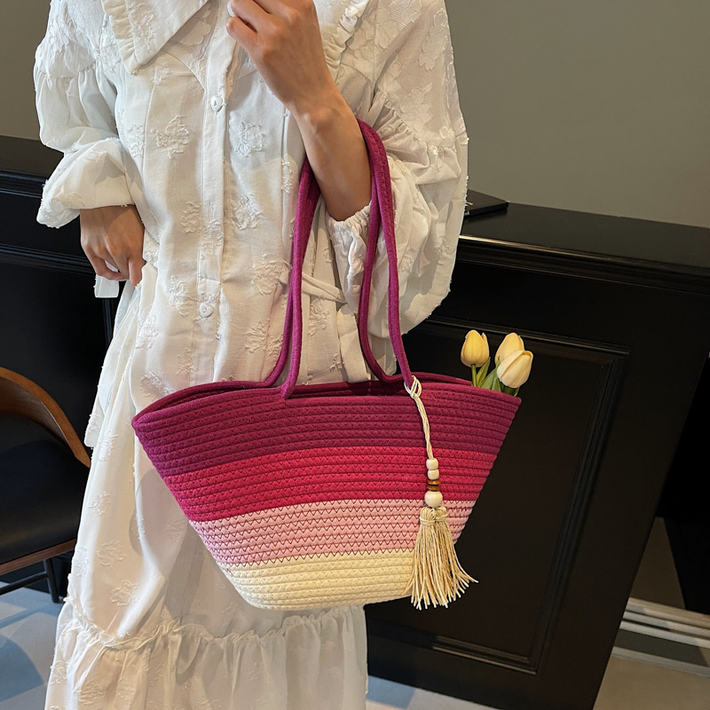 Cotton Rope Woven Design Shoul - огляд і ціна Tote Bag Sublimation