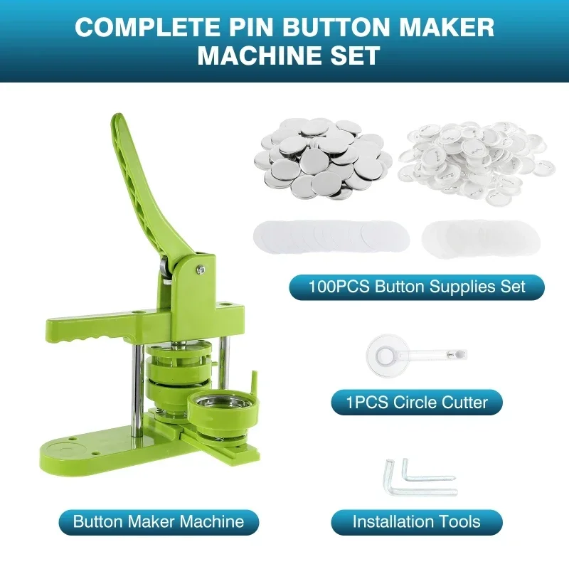 25/32/37/44MM Button Maker Mac - огляд і ціна Button Badge Blank