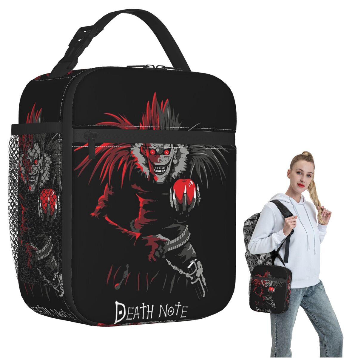 Anime Death Note L-Lawliet Ins - огляд і ціна Tote Bag Sublimation