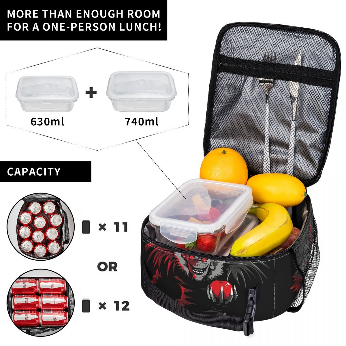 Anime Death Note L-Lawliet Ins - огляд і ціна Tote Bag Sublimation