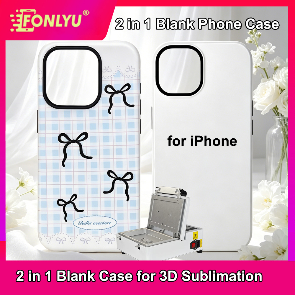 FONLYU 2 in 1 Sublimation Phon - огляд і ціна Phone Case Blank Print