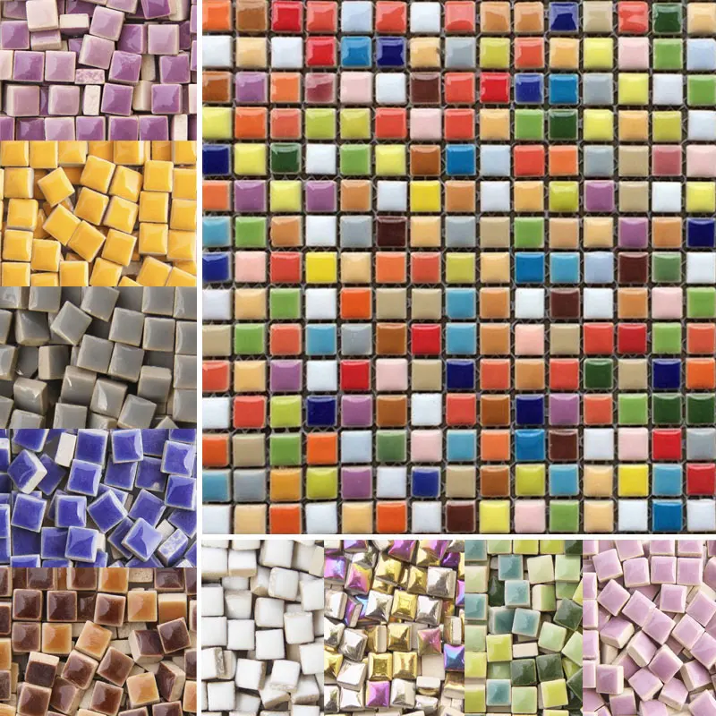 100g DIY Ceramic Mosaic Tiles  - огляд і ціна Ceramic Tile Blank