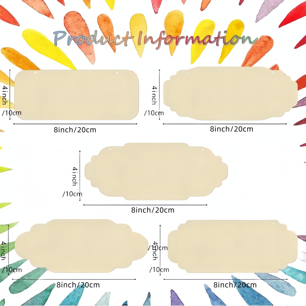 Blank Rectangle Oval Hanging W - огляд і ціна Yard Sign Blank