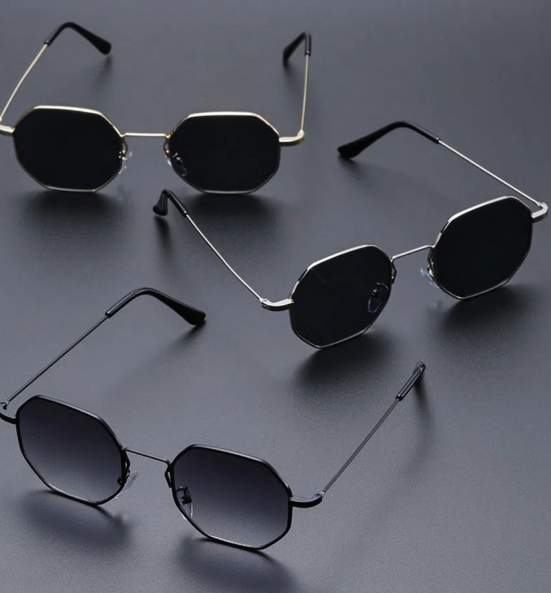 Sexy Small Square Sunglasses W - огляд і ціна Metal Photo Panel