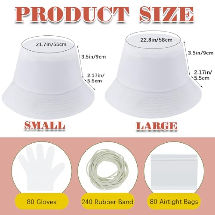 White cotton bucket hat for ti - огляд і ціна Hat Sublimation Blank