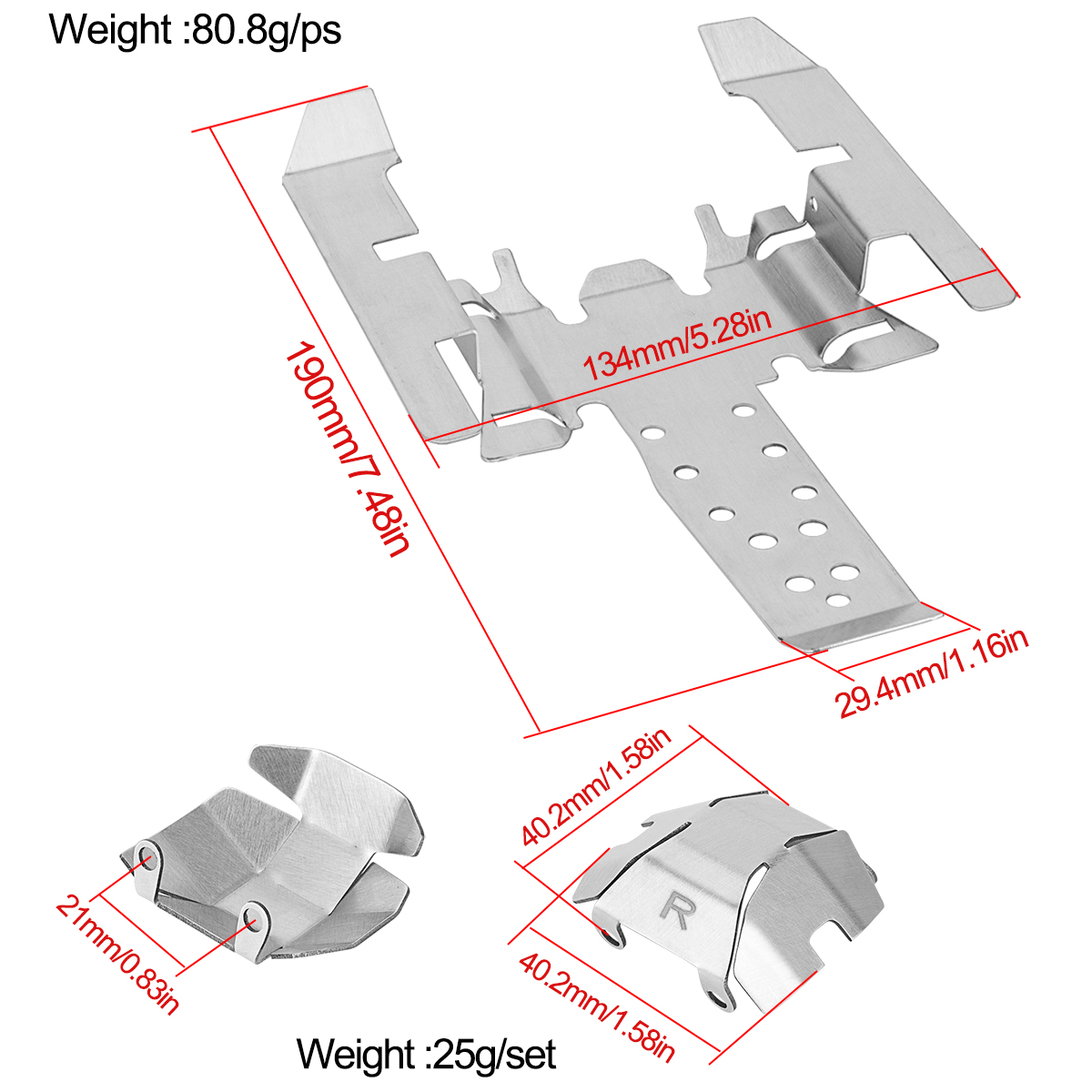 Stainless Steel Skid Plate Cha - огляд і ціна Metal Photo Panel