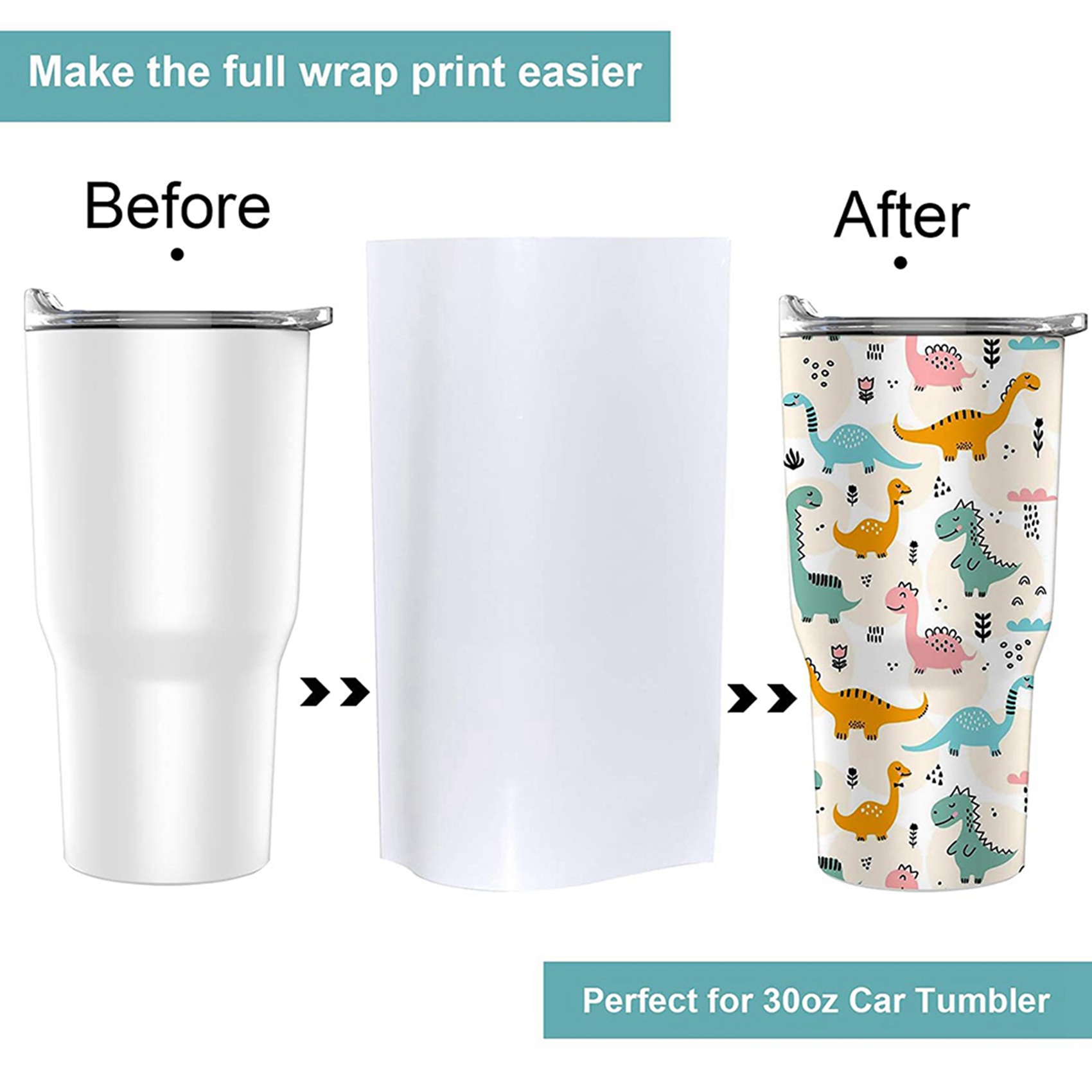 ABBN-8X12 Inch Sublimation Shr - огляд і ціна Sublimation Mug White